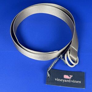 Vineyard Vines Men's Large Neon Pop On The Go Belt Stone MSRP $78‎ NWT